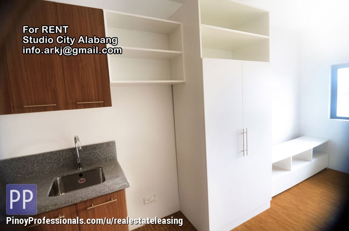 Studio City in Alabang for Rent