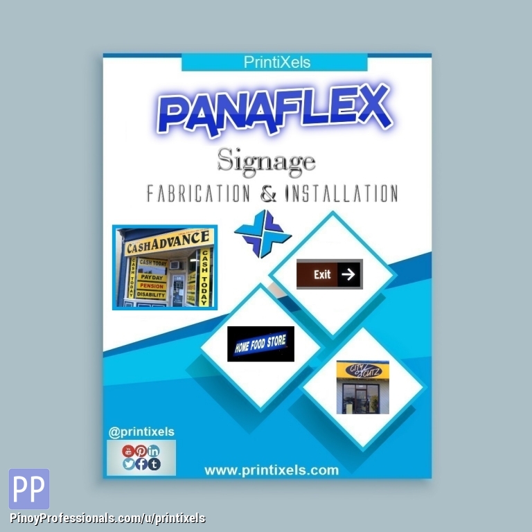 Signage Maker In Cavite - Acrylic, Panaflex, Built-Up, Backlit, Tarpaulin